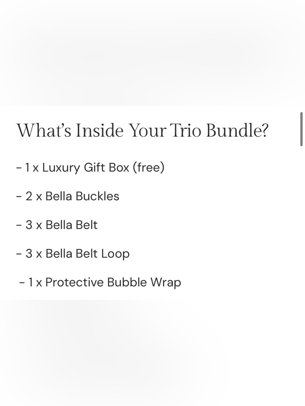 Bella Belts Trio/Dark Blue / Pink/ Black - Picture 2 of 8